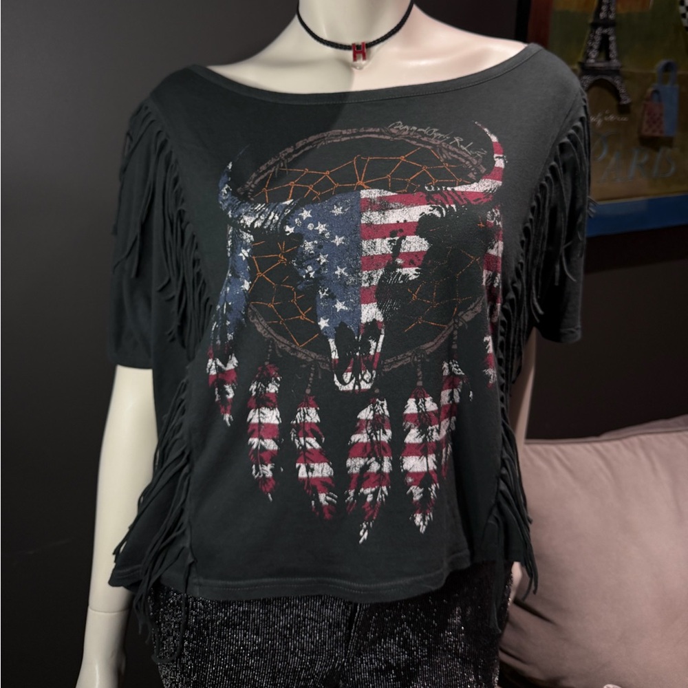 Denim&Supply Ralph Lauren batwing sleeved T-shirt